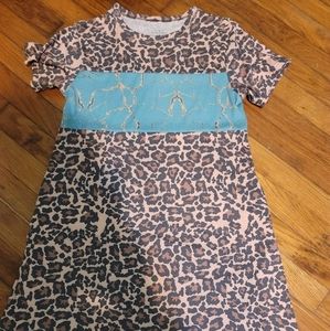 Crazy Train Leopard Dress